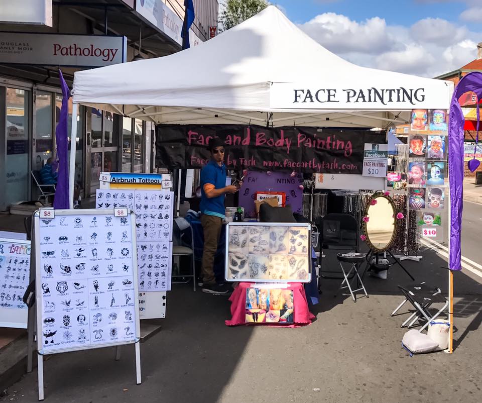 Face Art by Tash@Marrickville Festival